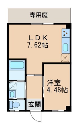 吉村マンションの物件間取画像